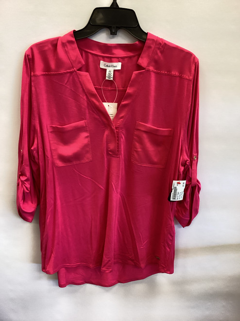 Vist Large View of Product Image Which is Used Calvin Klein Long Sleeve Top L-12/14