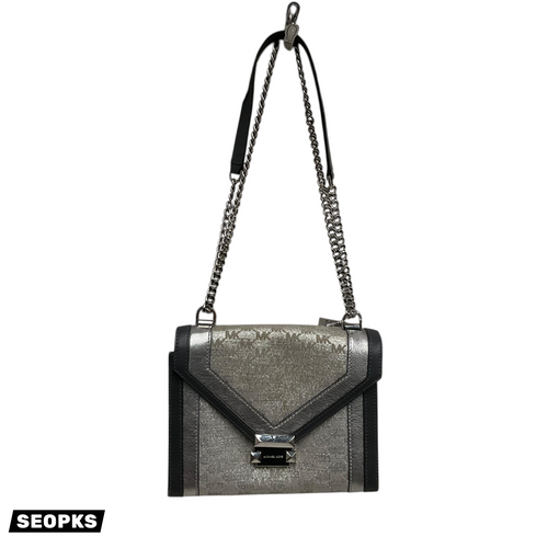 Vist Large View of Product Image Which is Used Michael Michael Kors Small Leather Handbag