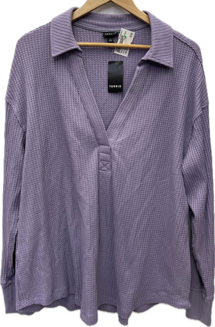 Vist Large View of Product Image Which is Used Torrid Long Sleeve Top 1X-18