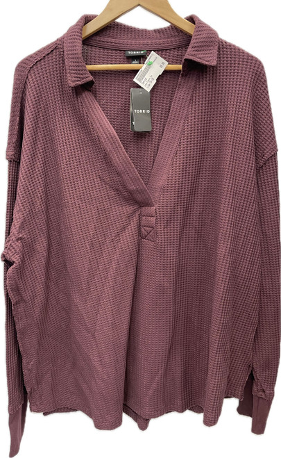 Vist Large View of Product Image Which is Used Torrid Long Sleeve Top 1X-18