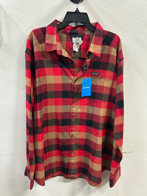 Vist Large View of Product Image Which is Used Columbia Mens Long Sleeve Top XL/17-17.5
