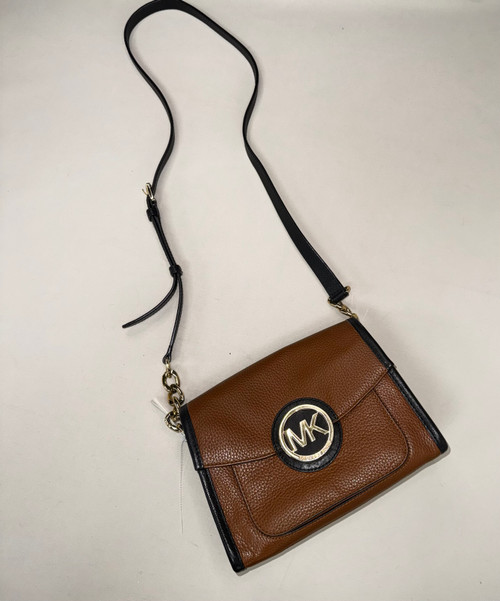 Vist Large View of Product Image Which is Used Michael Michael Kors Small Leather Handbag