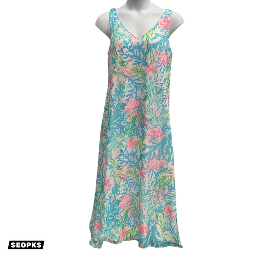 Vist Large View of Product Image Which is Used Lilly Pulitzer Long Dress F L-12/14