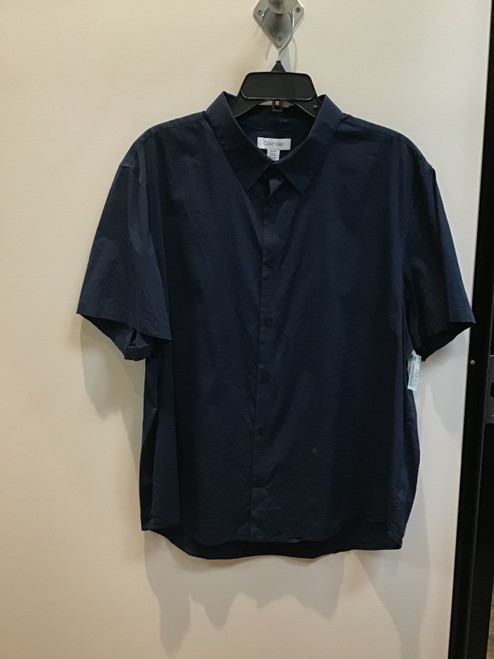 Vist Large View of Product Image Which is Used Calvin Klein Mens Short Sleeve Top 2X/18-18.5
