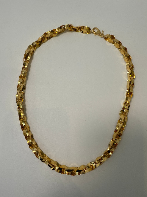 Vist Large View of Product Image Which is Used Milor Bronze Necklace