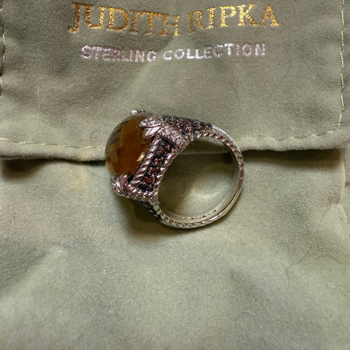Vist Large View of Product Image Which is Used Judith Ripka 925 Ring