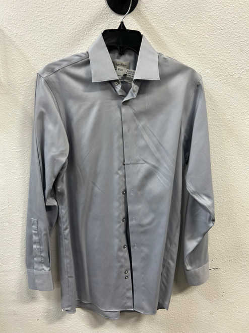 Vist Large View of Product Image Which is Used Calvin Klein Mens Long Sleeve Top S/14-14.5