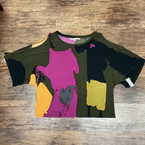 Vist Large View of Product Image Which is Used Rachel Rachel Roy Short Sleeve Top M-8/10