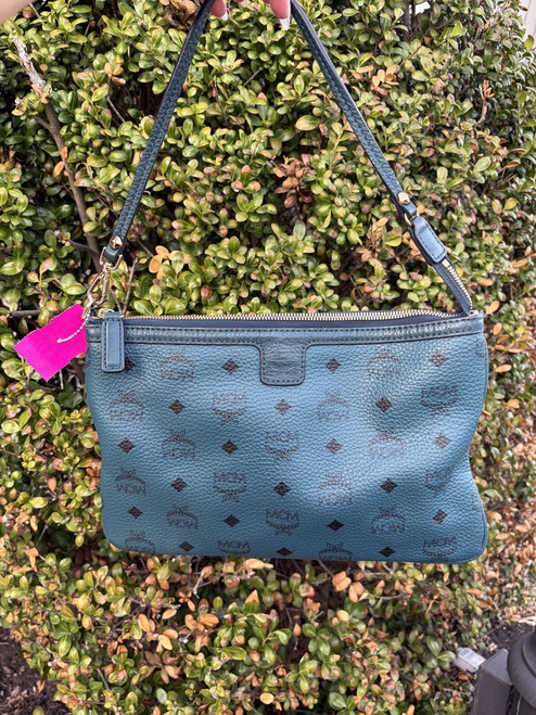 Vist Large View of Product Image Which is Used MCM Munchen Small Leather Handbag