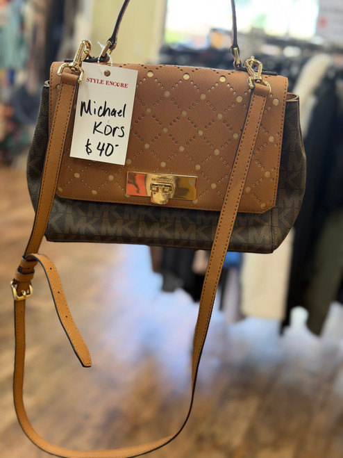 Vist Large View of Product Image Which is Used Michael Michael Kors Small Handbag