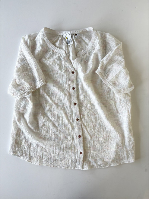 Vist Large View of Product Image Which is Used CJ Banks Short Sleeve Top 2X-20