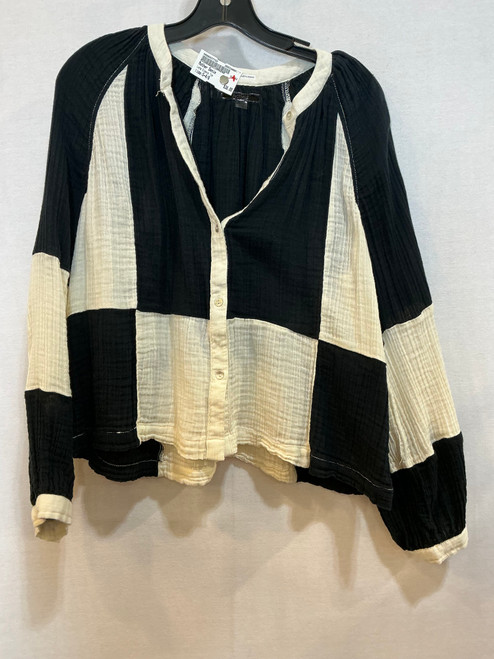 Vist Large View of Product Image Which is Used Mother Denim Long Sleeve Top S-4/6