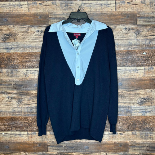 Vist Large View of Product Image Which is NWT Staud Heavyweight Sweater XS-0/2