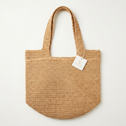 Vist Large View of Product Image Which is New Styline Raffia Beach Tote