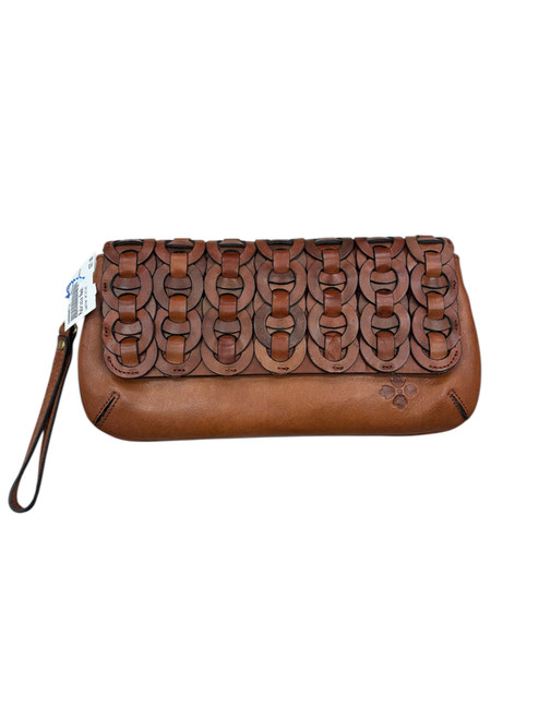 Vist Large View of Product Image Which is Used Patricia Nash Leather Wristlet