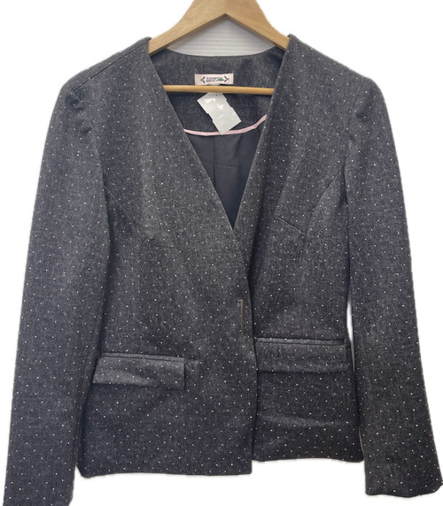 Vist Large View of Product Image Which is Used Nanette Lepore Blazer S-4/6