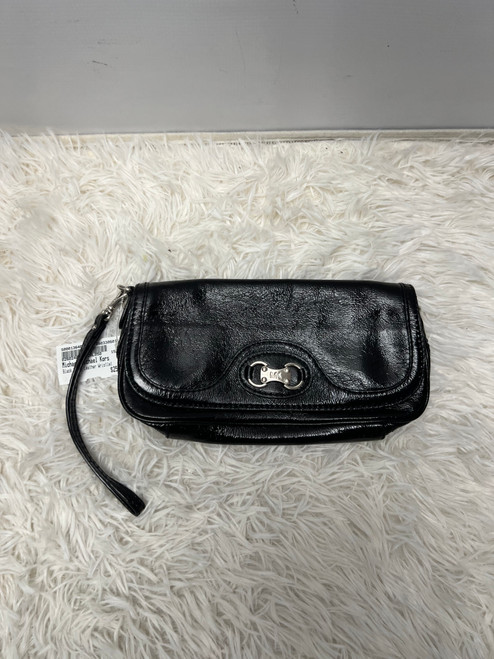 Vist Large View of Product Image Which is Used Michael Michael Kors Leather Wristlet