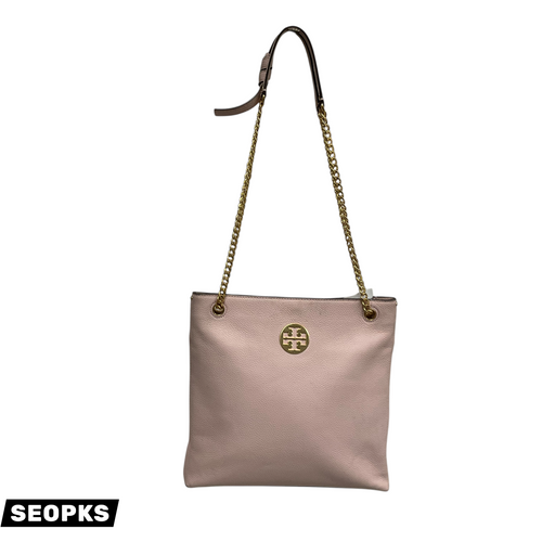 Vist Large View of Product Image Which is Used Tory Burch Large Leather Handbag