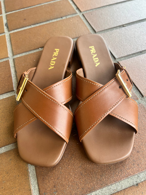 Vist Large View of Product Image Which is Used Prada Sandals 9