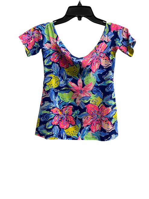 Vist Large View of Product Image Which is Used Lilly Pulitzer Short Sleeve Top XS-0/2