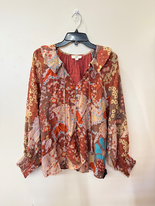Vist Large View of Product Image Which is Used Entro Long Sleeve Top S-4/6