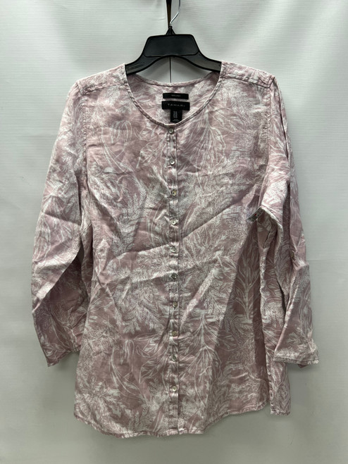 Vist Large View of Product Image Which is Used Tahari Long Sleeve Top 1X-18