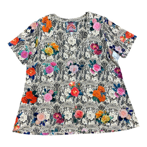 Vist Large View of Product Image Which is Used Johnny Was Short Sleeve Top L-12/14