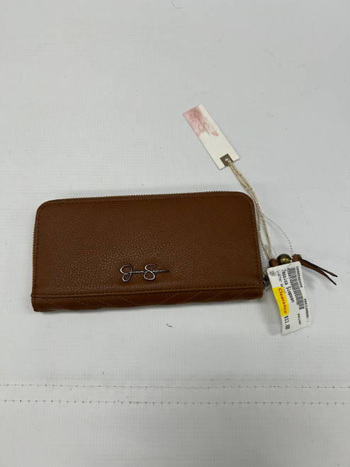 Vist Large View of Product Image Which is Used Jessica Simpson Leather Wallet