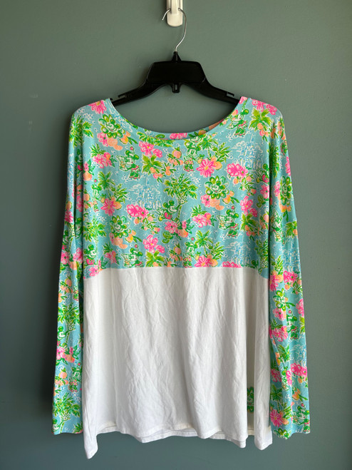 Vist Large View of Product Image Which is Used Lilly Pulitzer Long Sleeve Top XL-16