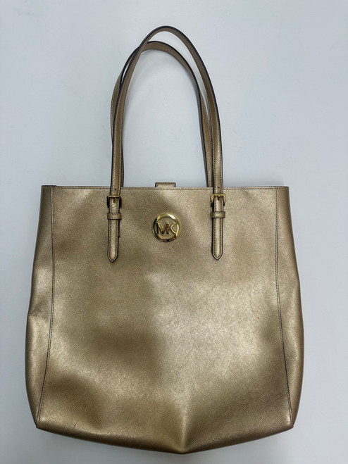 Vist Large View of Product Image Which is Used Michael Michael Kors Xlarge Leather Handbag