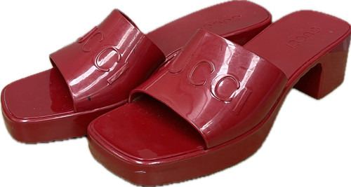 Vist Large View of Product Image Which is Used Gucci Dress Sandals 9 AS IS 