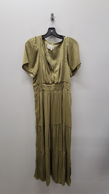 Vist Large View of Product Image Which is Used Green Anthropologie Long Dress B M-8/10
