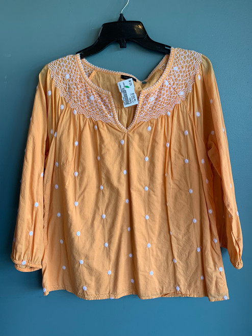 Vist Large View of Product Image Which is Used Talbots Long Sleeve Top M-8/10