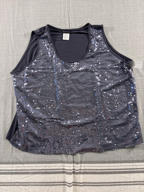 Vist Large View of Product Image Which is Used Unbranded Sleeveless Top 3X-22