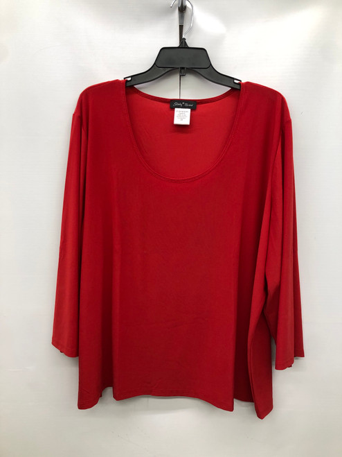 Vist Large View of Product Image Which is Used Slinky Brand Long Sleeve Top 3X-22