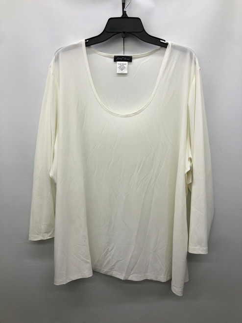 Vist Large View of Product Image Which is Used Slinky Brand  Long Sleeve Top 3X-22