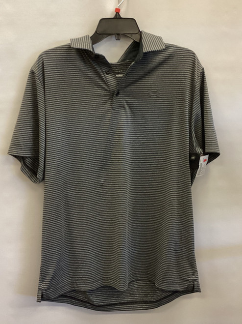 Vist Large View of Product Image Which is Used Under Armour Mens Short Sleeve Top L/16-16.5