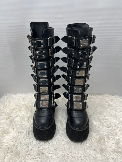 Vist Large View of Product Image Which is Used Demonia Tall Boots 8