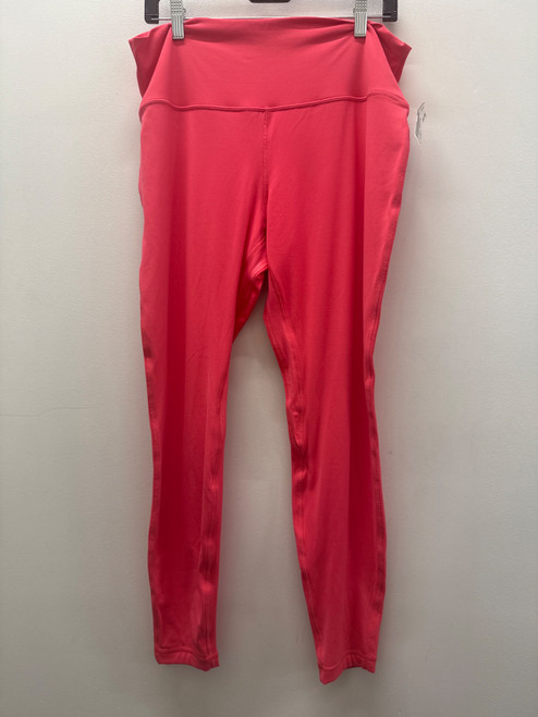 Vist Large View of Product Image Which is Used Pink Lululemon Athletica Active Leggings 16-33