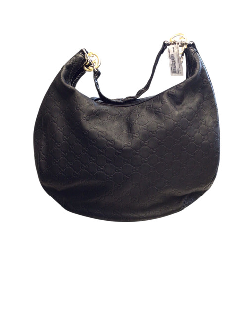 Vist Large View of Product Image Which is Used Gucci Large Leather Handbag