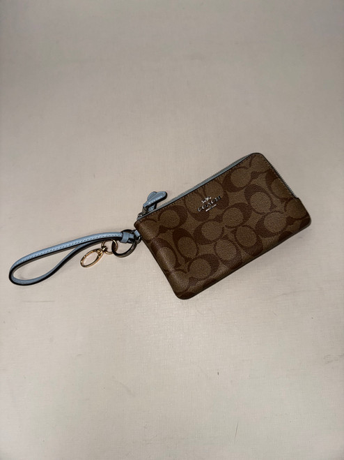 Vist Large View of Product Image Which is Used Coach Leather Wallet