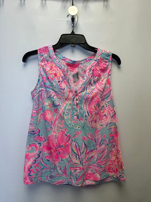 Vist Large View of Product Image Which is Used Lilly Pulitzer Sleeveless Top S-4/6