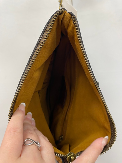 Vist Large View of Product Image Which is Used Patricia Nash Leather Wristlet