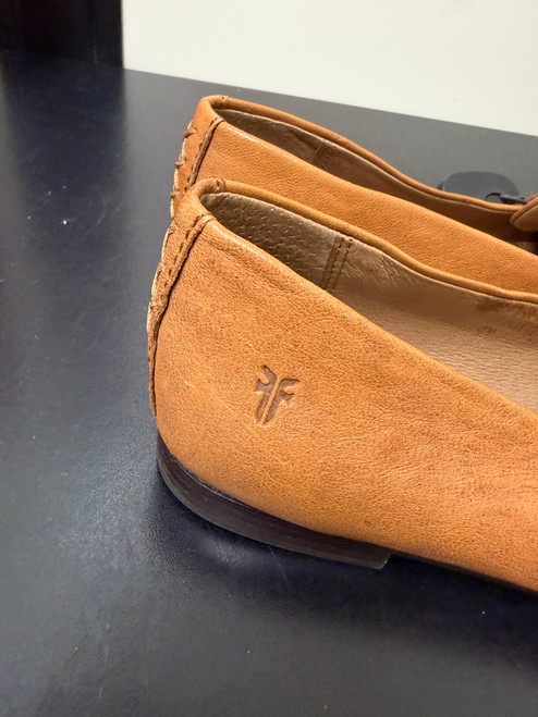 Vist Large View of Product Image Which is Used Frye Flats 7.5