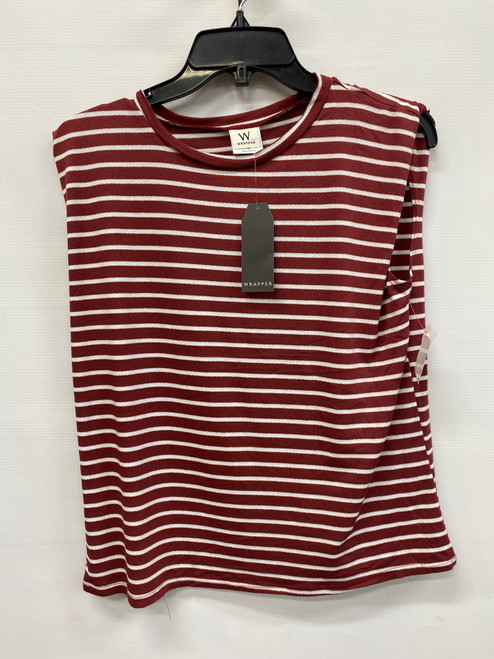 Vist Large View of Product Image Which is Used Wrapper Sleeveless Top S-4/6