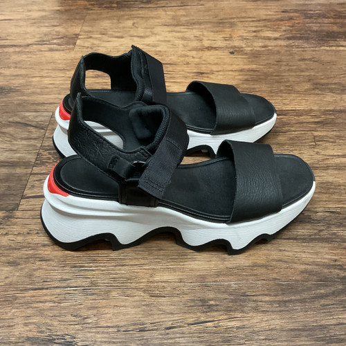 Vist Large View of Product Image Which is Used Sorel Wedge Sandals 7.5