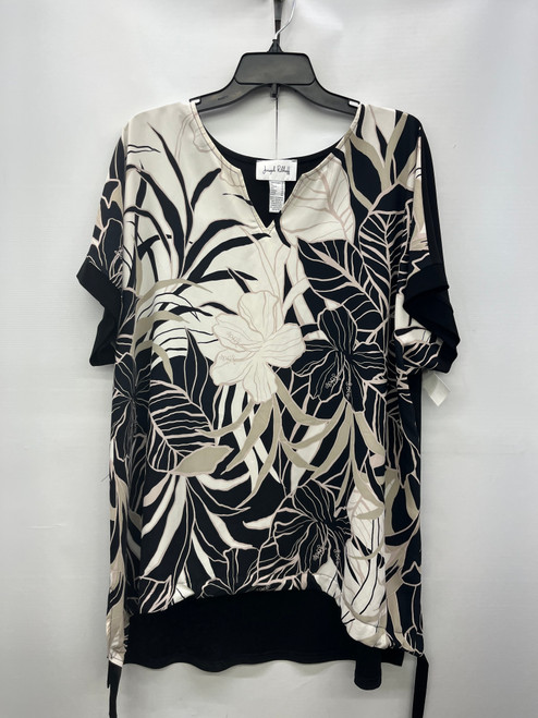 Vist Large View of Product Image Which is Used Joseph Ribkoff Short Sleeve Top 3X-22