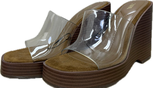 Vist Large View of Product Image Which is Used Zara Wedge Sandals 6