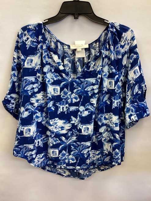 Vist Large View of Product Image Which is Used Loft Short Sleeve Top XL-16