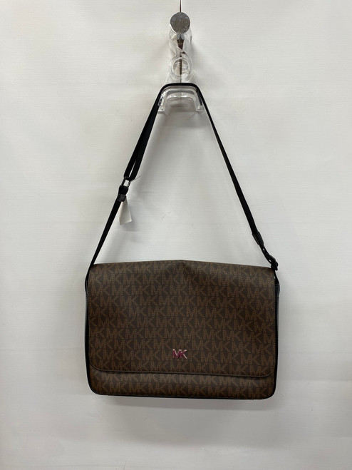 Vist Large View of Product Image Which is Used Michael Michael Kors Large Leather Handbag